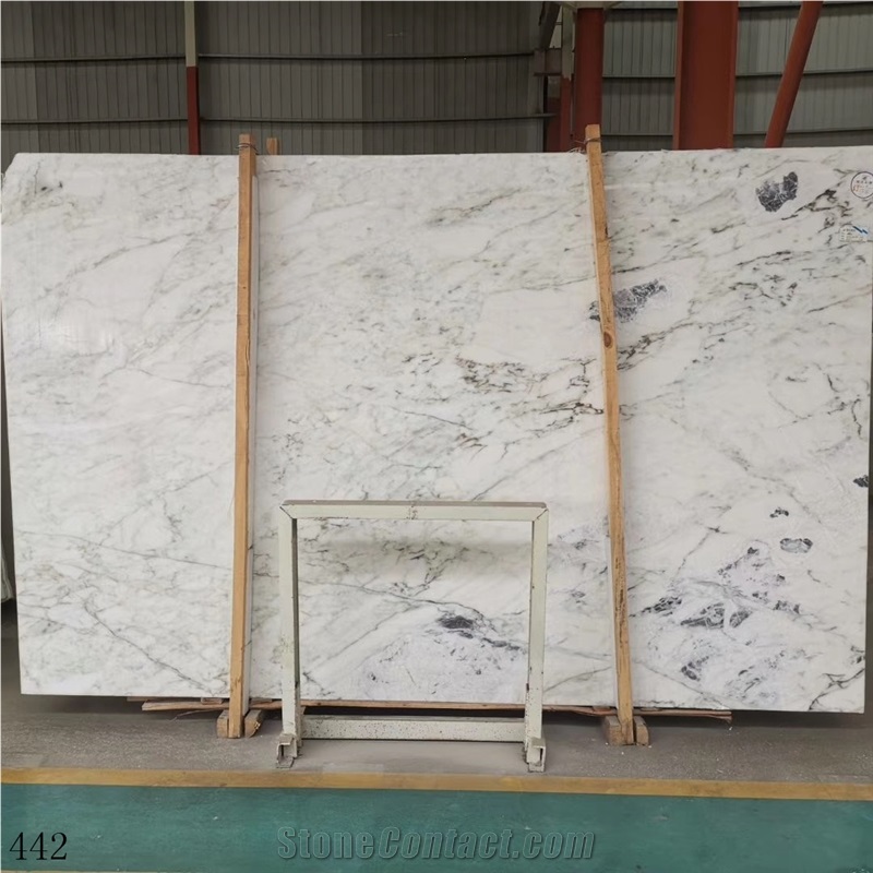 China Jade White Marble Slab