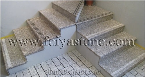 G603 Granite,Padang Light Granite,Sesame White Steps