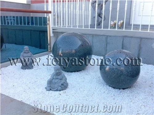Stone Ball Fountain