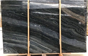 Ancient Wood Grain Marble Flooring Application