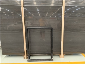 China Black Wooden Marble Stone for Floor