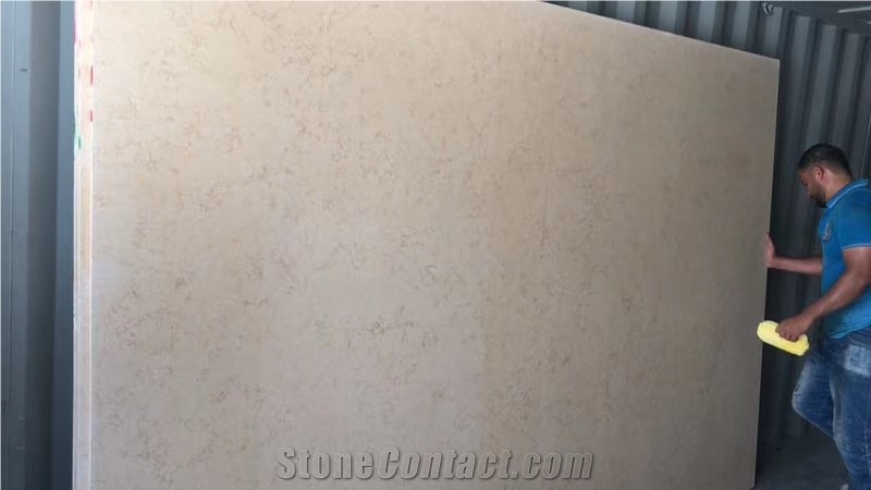 Egypt Sunny Beige Marble Tiles & Slabs