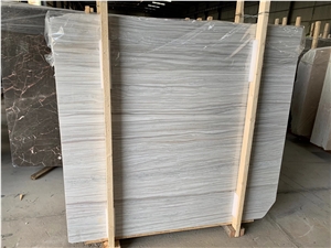 Greece White Marble Perlino Bianco Stone for Floor