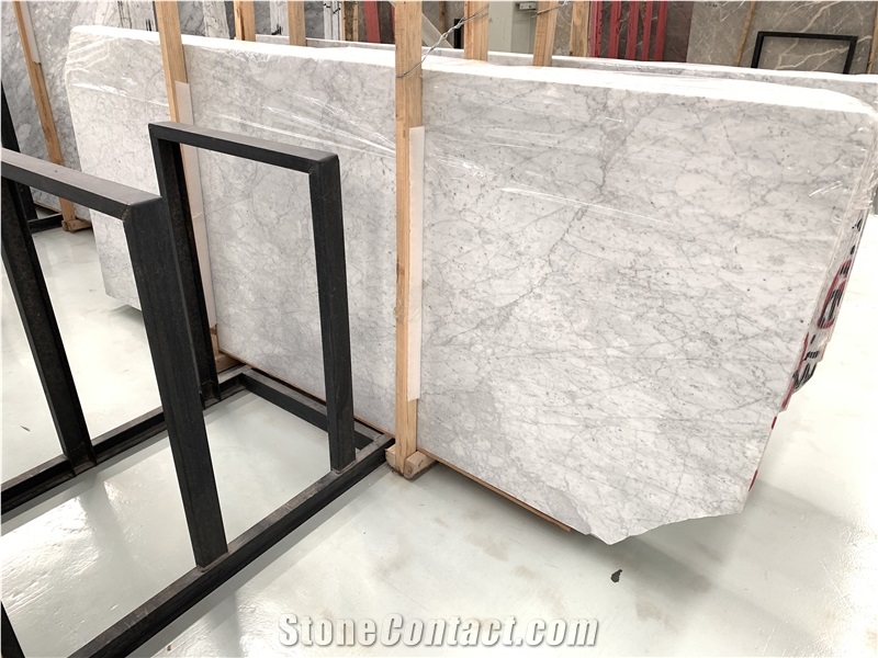 Italy Bianco Arni Marble Carrara White Slabs