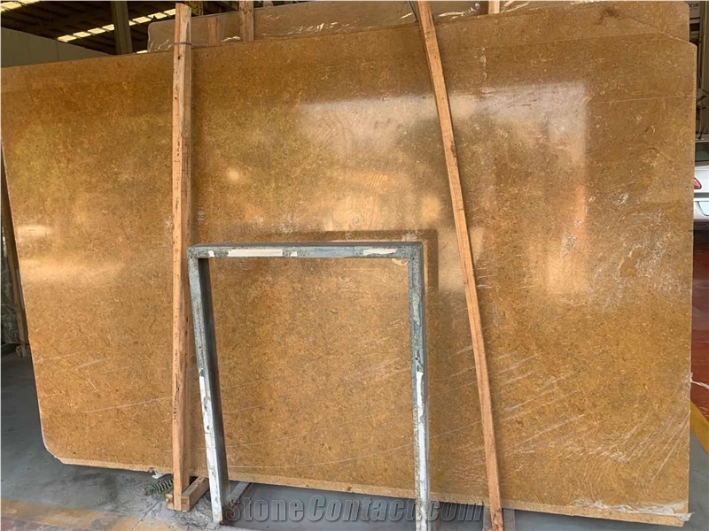 Yellow Gold Marble Travertine Tiles and Slabs