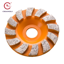 Factory 90Mm Diamond Cup Wheel For Granite Stone