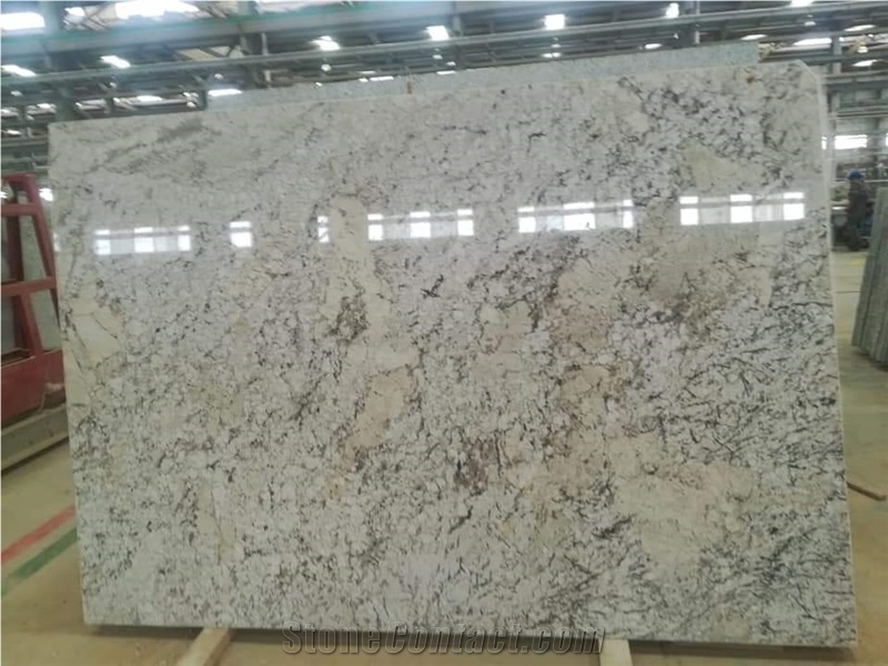Egyptian Kashmir White Granite Slabs