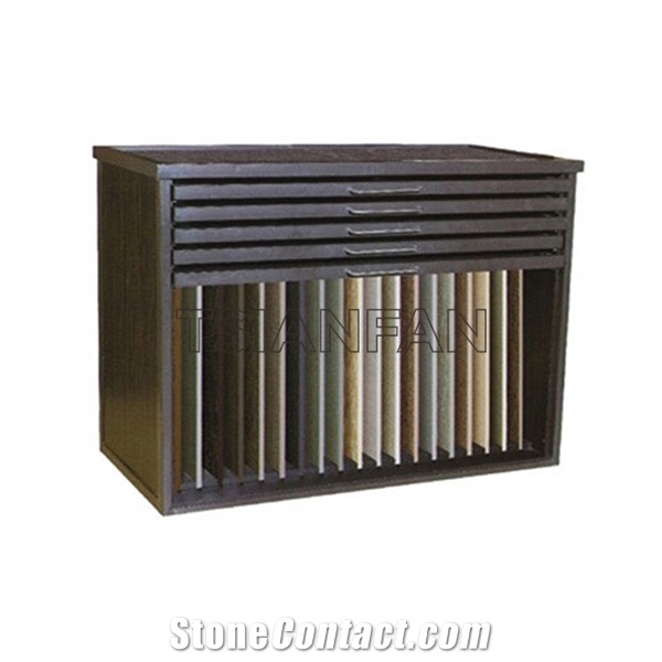 Drawer Stone Marble Ceramic Tile Display Stand