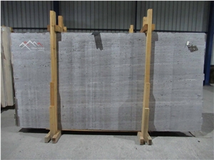 Silver Travertine Slab