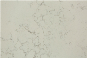Semi White Carrara Quartz Slabs