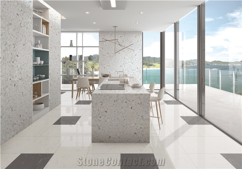 Enginnering Man-Made Stone Terrazzo for Supermaket