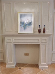 Fireplace Artificial Marble Beige Low Price