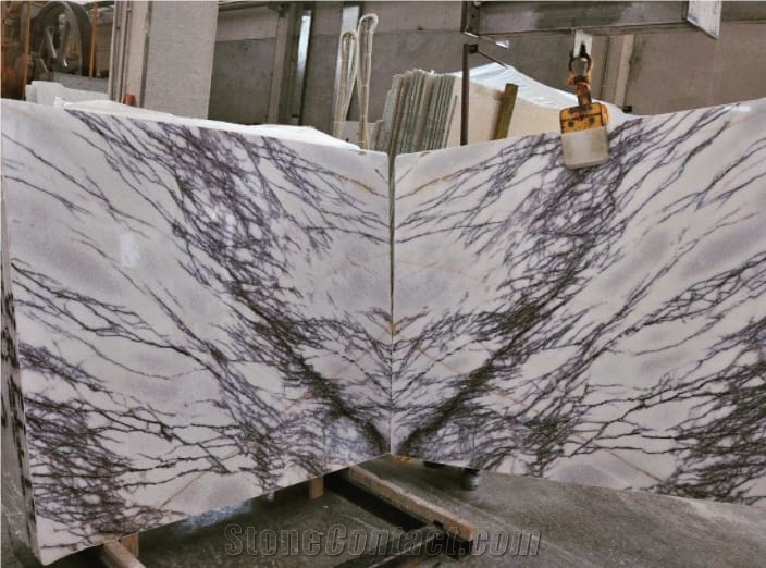 Milas Lilac Marble Block, Turkey Lilac Marble