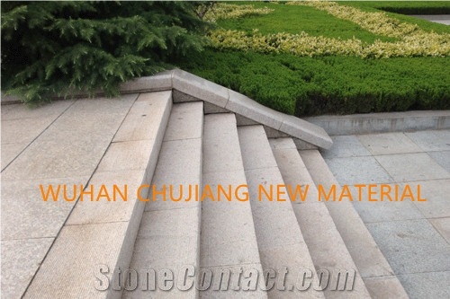China New G602 Sesame White Granite for Stair