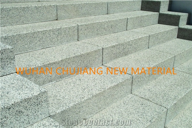 Hubei New G602 Light Grey Granite for Stair