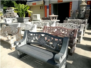 Garden Animal Stone Benches Street Seating Chair