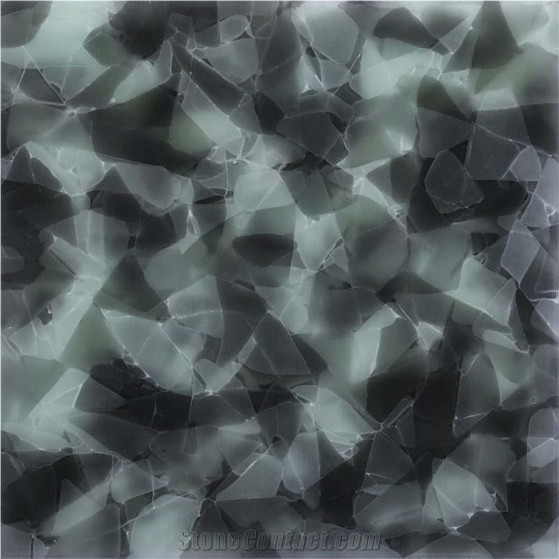 Glass2#Antarctica Artificial Stone