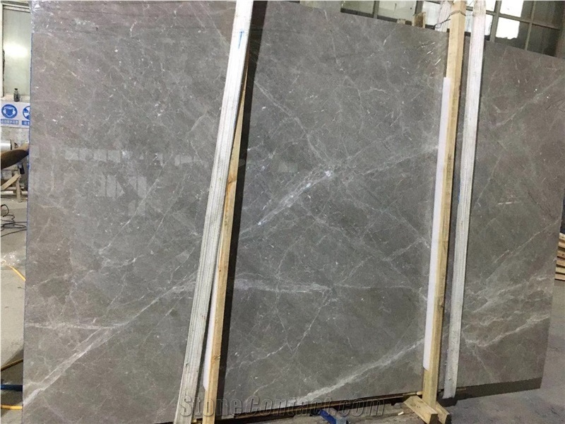 Aegean Gray Marble Slab for Project