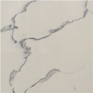 Bianco Calacatta Artificial Quartz Stone for Wall