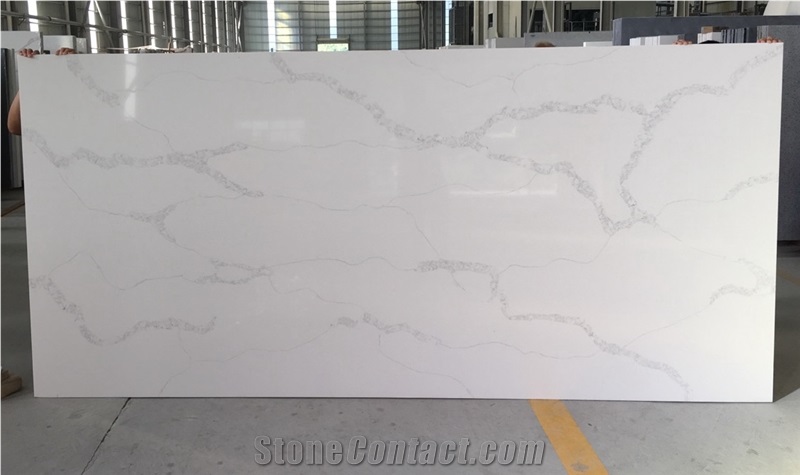 Bianco Calacatta Artificial Quartz Stone Wall Tile