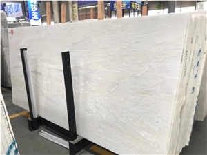 Bianco Esterno Marble Slab for Flooring Tiles