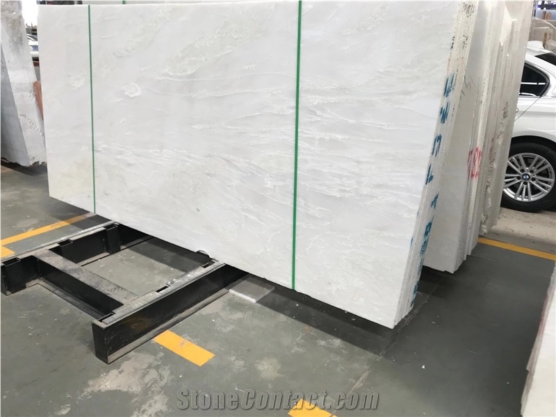 Bianco Milan Marble Slab for Flooring Tiles