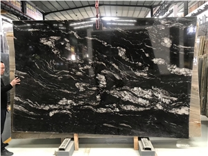 Black Cosmic Granite for Wall Covering
