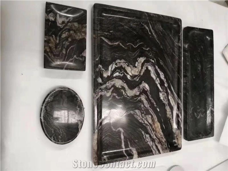 Black Cosmic Granite for Wall Covering