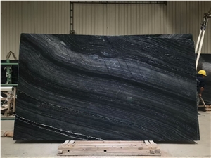 Black Wooden Marble for Wall and Floor Tile