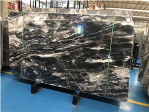 Black Yinxun Palissandro Marble for Wall Cladding