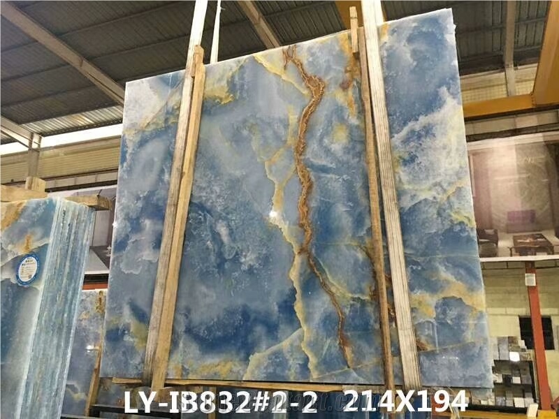 Blue Brown Onyx for Wall and Floor Tile