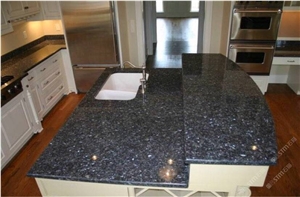 Blue Pearl Granite for Kitchen Countertop
