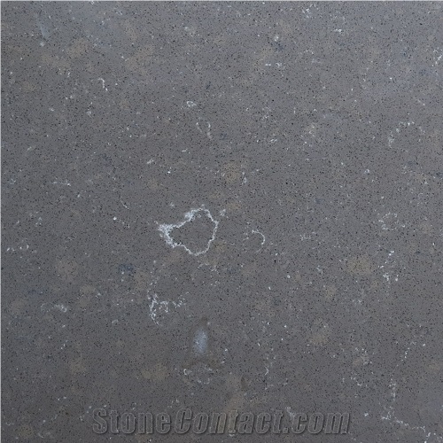 Brown Artificial Quartz Stone for Countertop