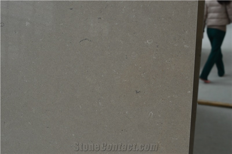 Brown Artificial Quartz Stone for Wall Tile