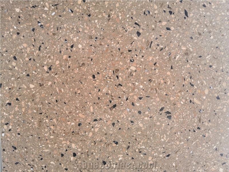 Brown Terrazzo Tile for Kitchen Floor from China - StoneContact.com