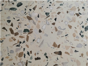 Brown Terrazzo Tile for Wall Covering