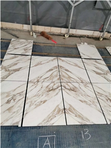 Calacatta Oro Vagli Marble for Floor Tiling