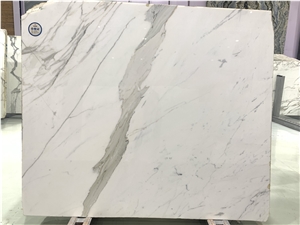 Calacatta White Marble Slab for House Decoration