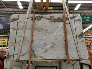 China Crystal Onyx Glassy Marble for Wall Cladding