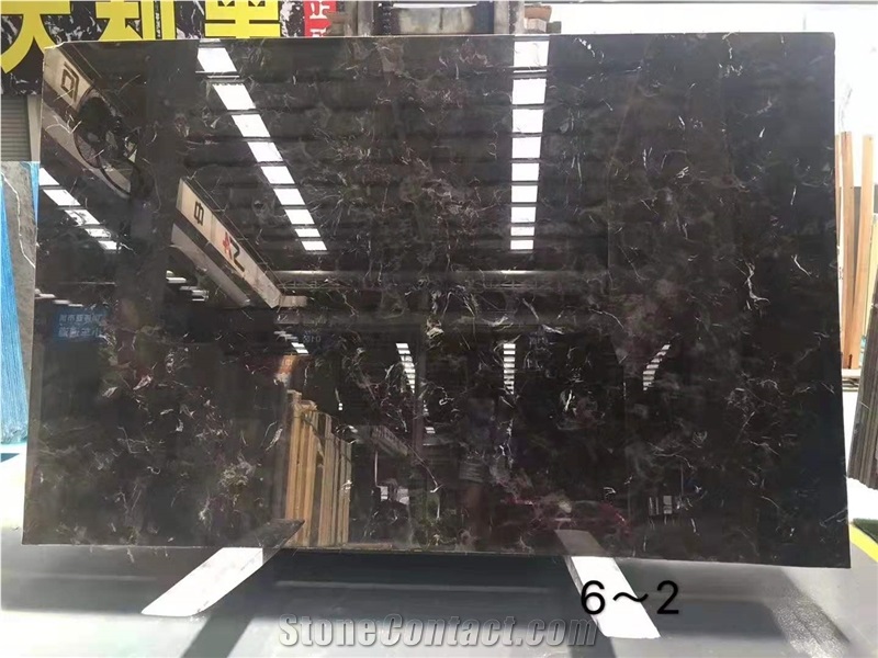 China Dark Emperador Marble for Wall Covering