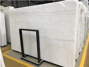Chinese Guangxi White Marble Slab for Project