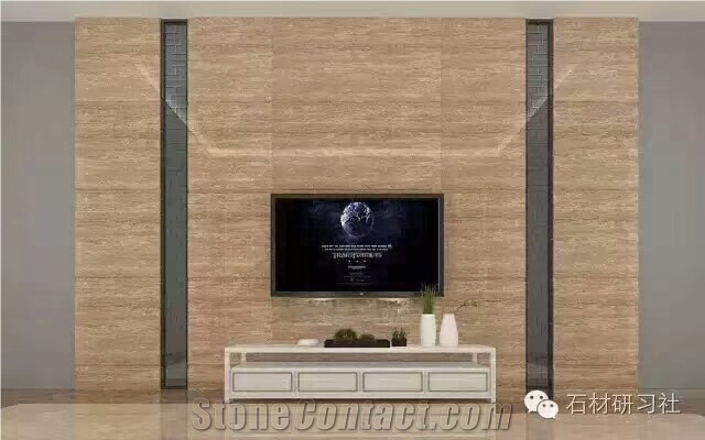 Classic Light Travertine for Wall Cladding