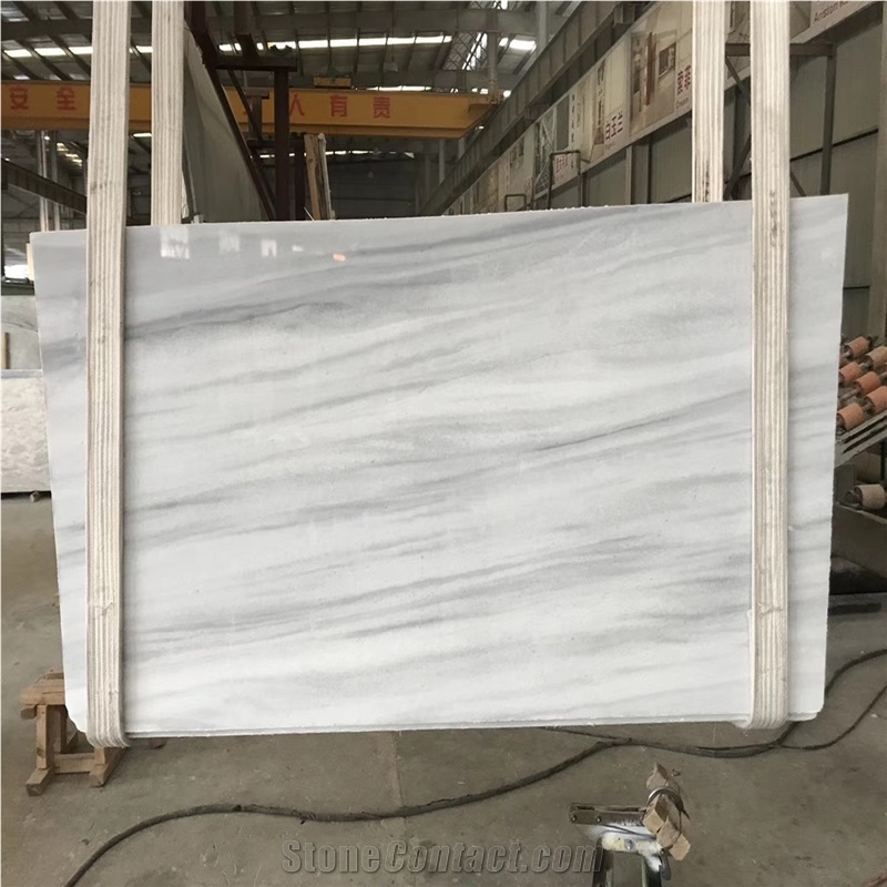 Cloudy White Marble for Wall Cladding