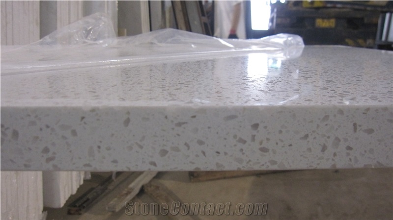 Crystal White Artificial Quartz Stone