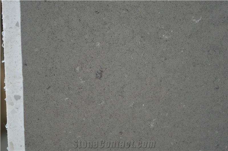 Dark Grey Artificial Quartz Stone for Tables