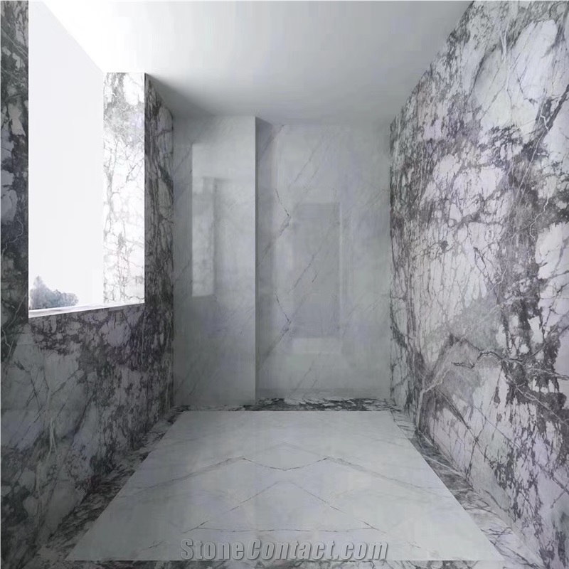 Forest White Marble for Wall and Floor Tiling