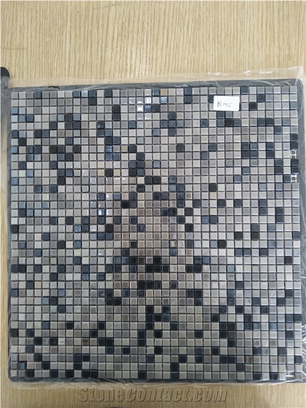 Glass Mosaic for Kitchen Floor Tile