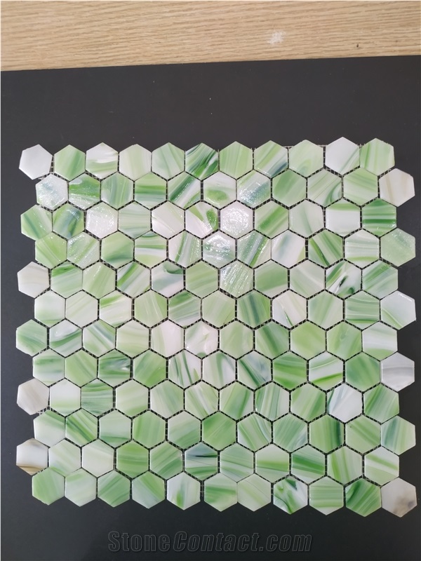 Glass Mosaic Tile for Pool Floor