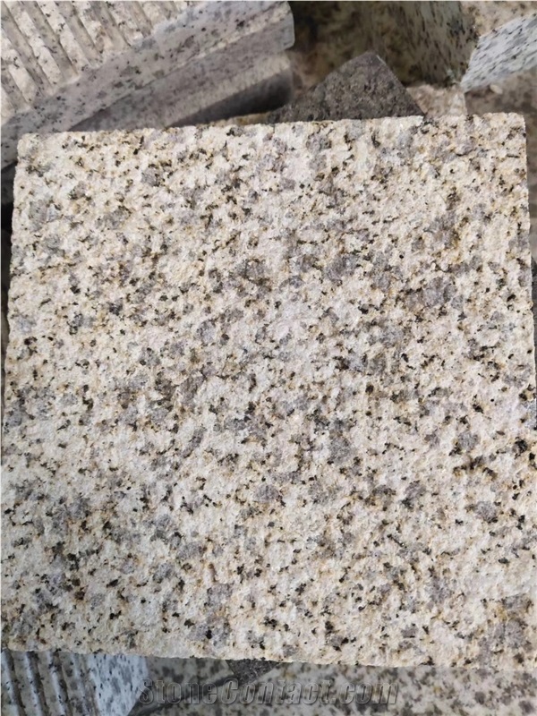 Golden Hemp Granite for Exterior Wall Covering