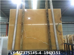 Golden Onyx Stone for Flooring Tile